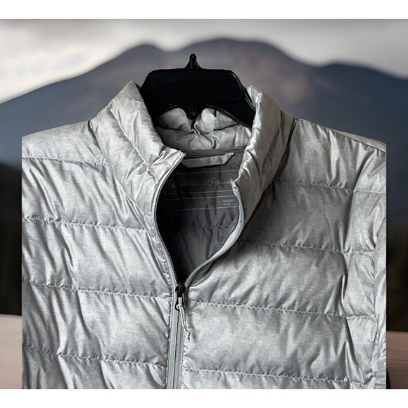 NWT Eddie Bauer Women's Plus CirrusLite Down Jacket Light Grey 3X 650 down - Picture 2 of 8